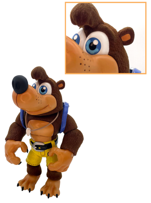 Banjo Kazooie - Banjo + Kazooie 2-Pack (LE Flocked Banjo Variant)