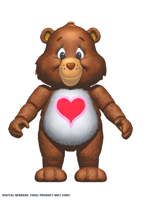 Care Bears Classics of Care-A-Lot 4.5" Action Figures - Tenderheart Bear