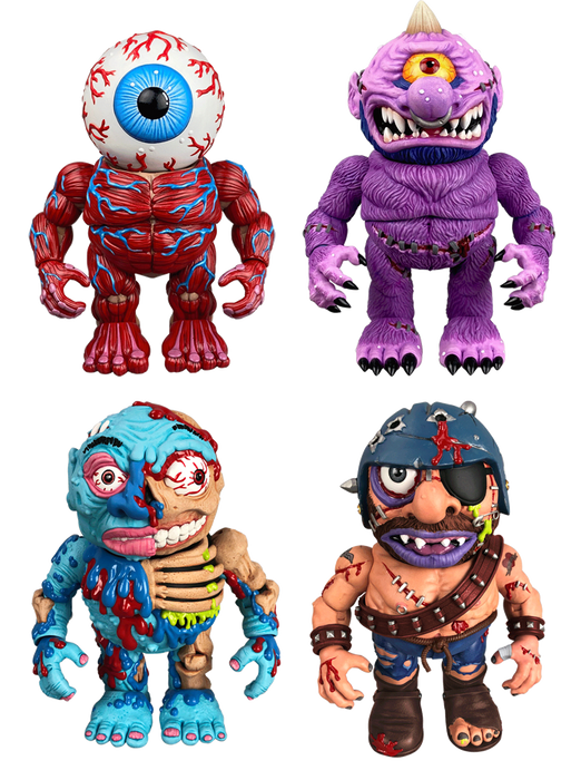 Madballs Wave 1 - Complete Set of 4