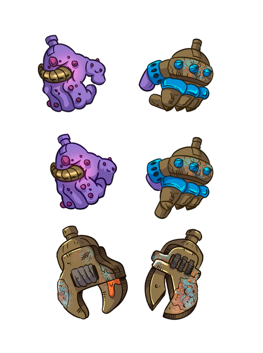 Madballs Wave 2 - Complete Set of 4