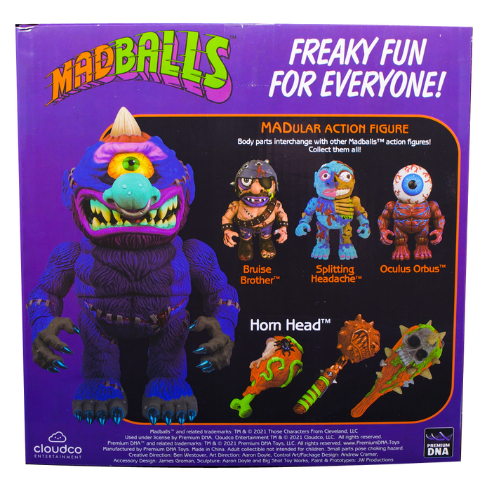 Madballs Wave 1 - Horn Head (Monster Edition)