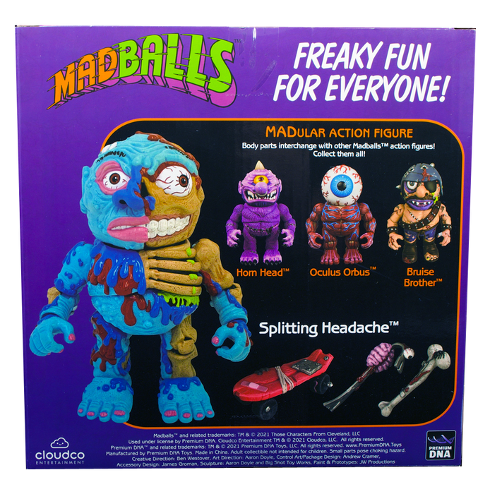 Madballs Wave 1 - Complete Set of 4