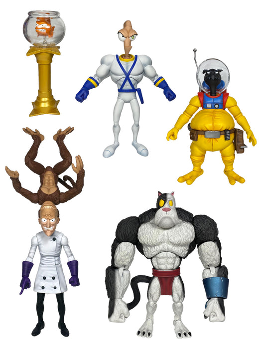 Earthworm Jim Wave 1 - Complete Set of 4