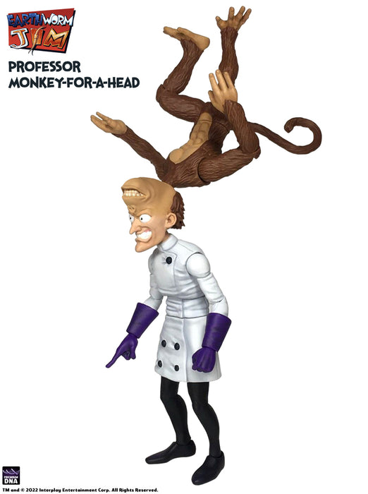 Earthworm Jim Wave 1 - Professor Monkey-For-A-Head