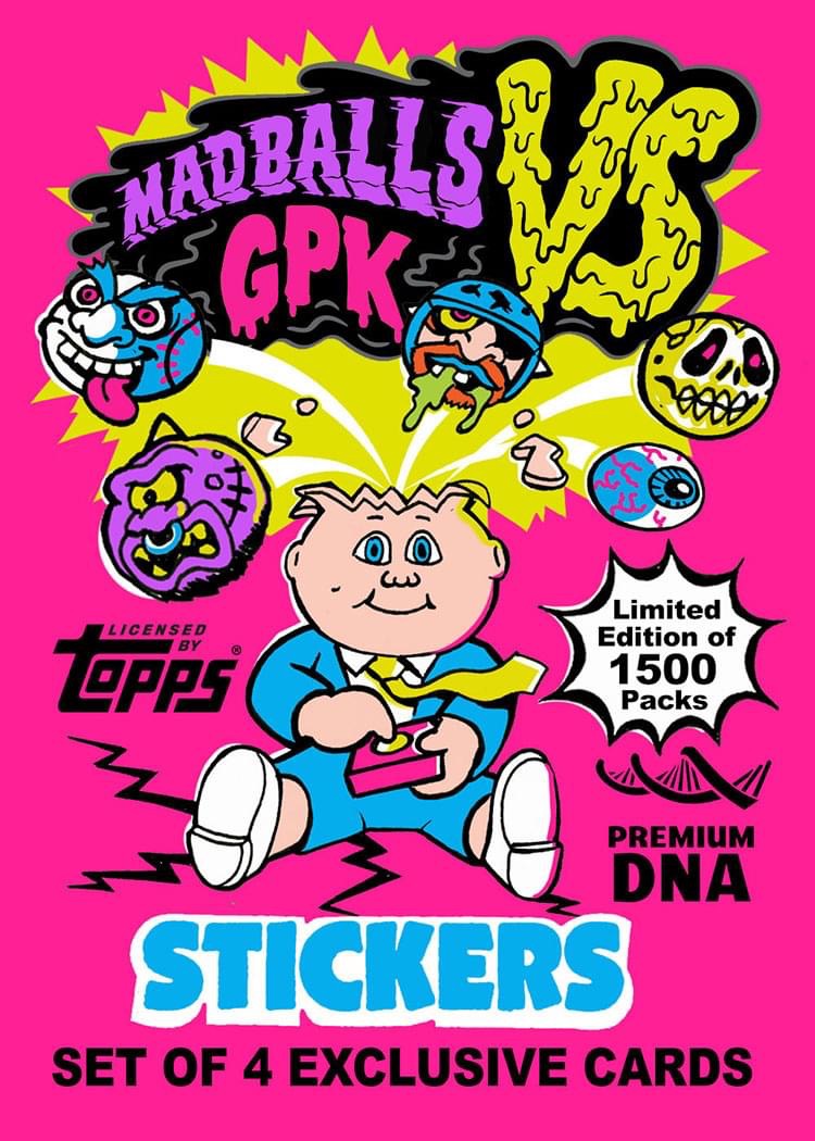 Madballs Vs Garbage Pail Kids Official Announcement