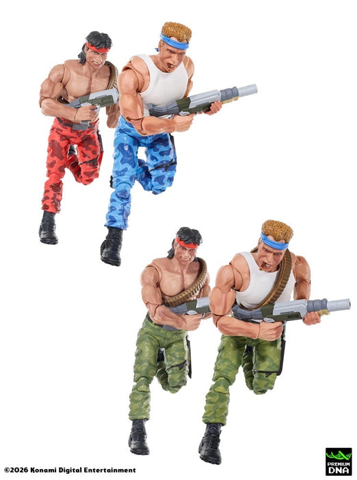 Contra - Complete Bundle (Standard + Limited Edition) - MAXIMUM PAYLOAD 1/12 Scale Signature Series Action Figure Sets