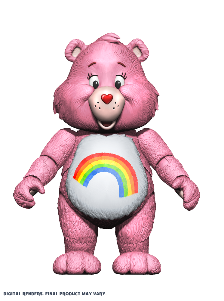  Care Bears Cheer Bear Interactive Collectible Figure : Toys &  Games