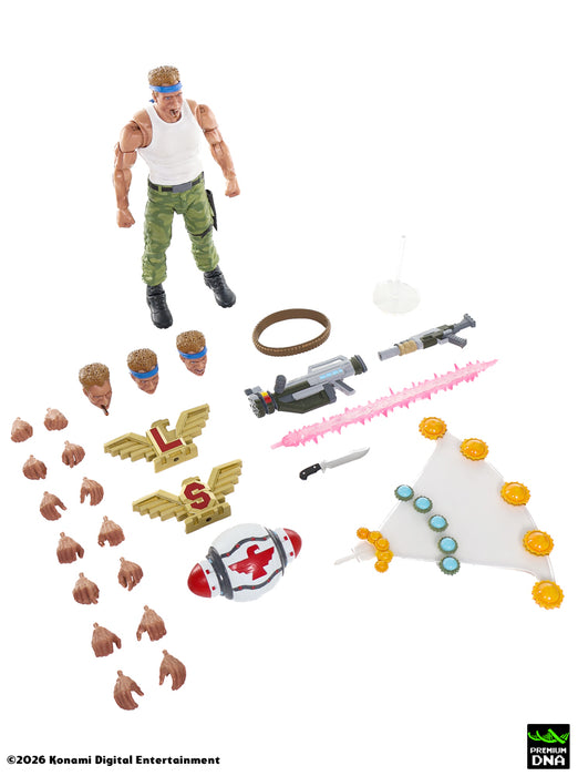 Contra (ARCADE) - Bill Rizer + Lance Bean MAXIMUM PAYLOAD 1/12 Scale Signature Series Action Figure Set (LIMITED EDITION 1/750)