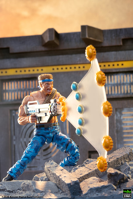 Contra (NES) - Bill Rizer MAXIMUM PAYLOAD 1/12 Scale Signature Series Action Figure Set