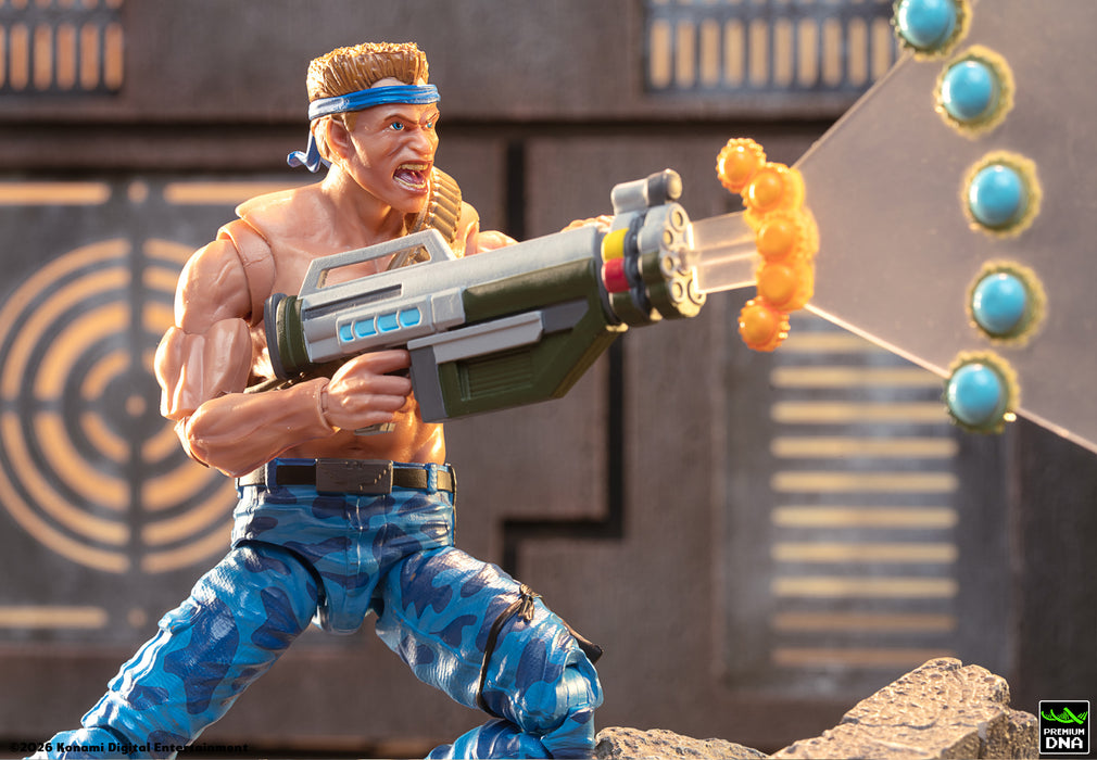 Contra (NES) - Bill Rizer MAXIMUM PAYLOAD 1/12 Scale Signature Series Action Figure Set