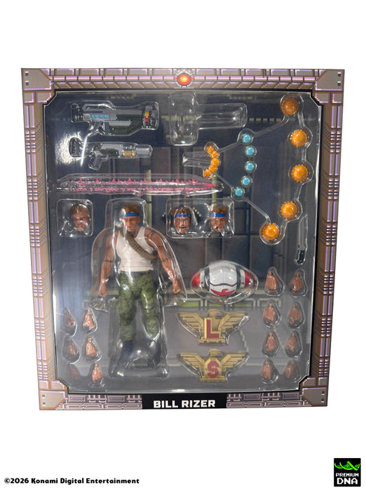 Contra (ARCADE) - Bill Rizer + Lance Bean MAXIMUM PAYLOAD 1/12 Scale Signature Series Action Figure Set (LIMITED EDITION 1/750)