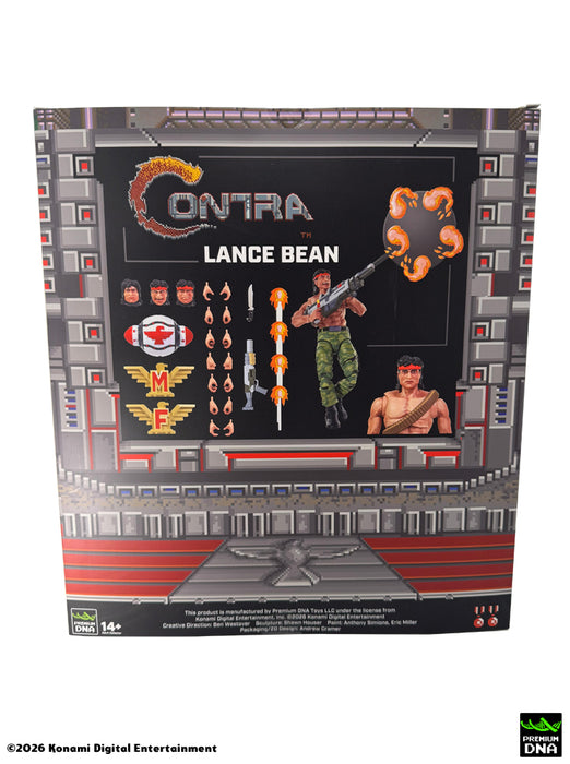Contra (ARCADE) - Bill Rizer + Lance Bean MAXIMUM PAYLOAD 1/12 Scale Signature Series Action Figure Set (LIMITED EDITION 1/750)