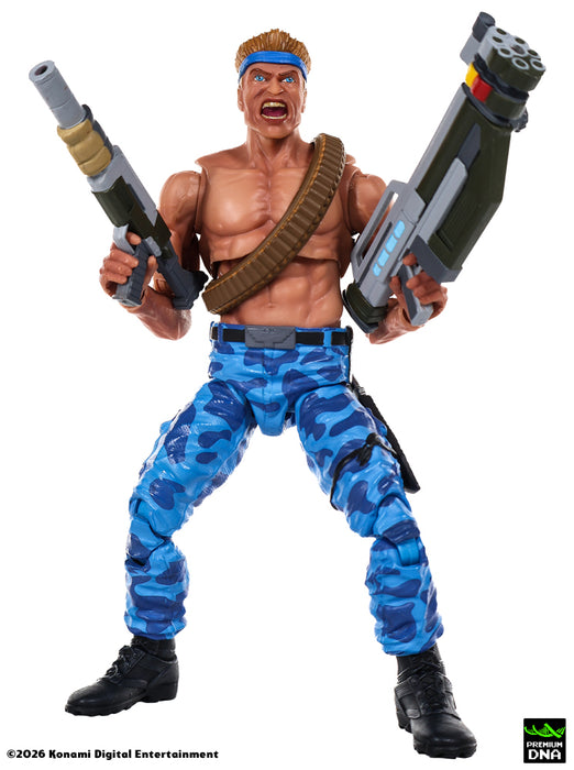 Contra (NES) - Bill Rizer MAXIMUM PAYLOAD 1/12 Scale Signature Series Action Figure Set