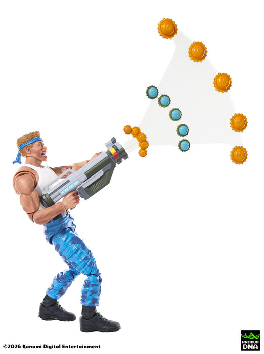 Contra (NES) - Bill Rizer MAXIMUM PAYLOAD 1/12 Scale Signature Series Action Figure Set