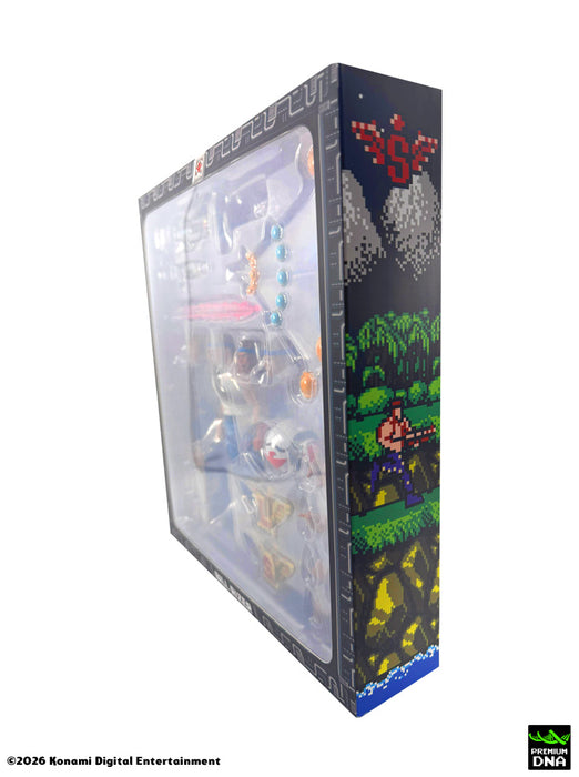 Contra (NES) - Bill Rizer MAXIMUM PAYLOAD 1/12 Scale Signature Series Action Figure Set