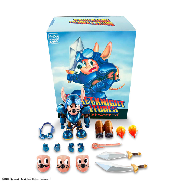 Rocket Knight Adventures - Sparkster (LE Battle Damage Variant) 1/12 Scale Signature Collection Action Figure