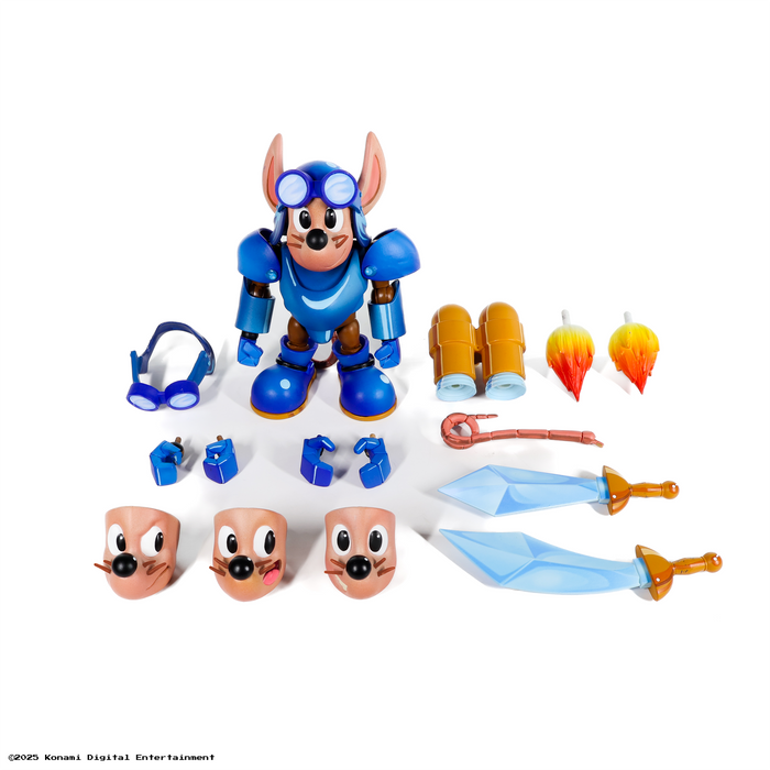 Rocket Knight Adventures - Sparkster Signature Series 1/12 Scale Action Figure