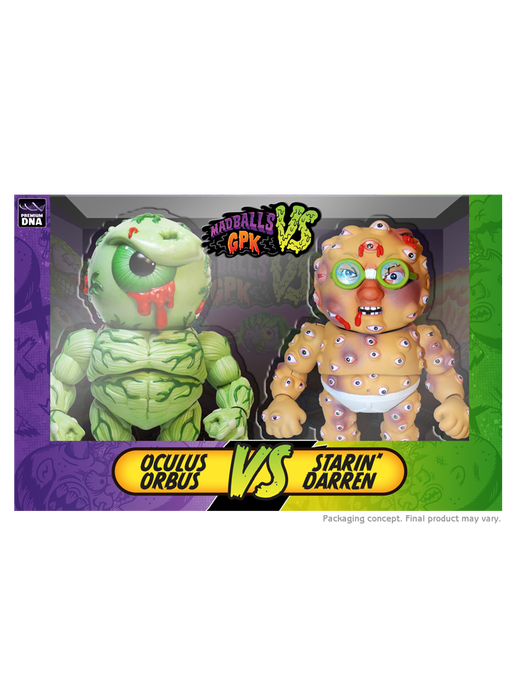Madballs vs GPK Battle 2-Packs - Starin' Darren vs Oculus Orbus (Toxic Waste Edition)