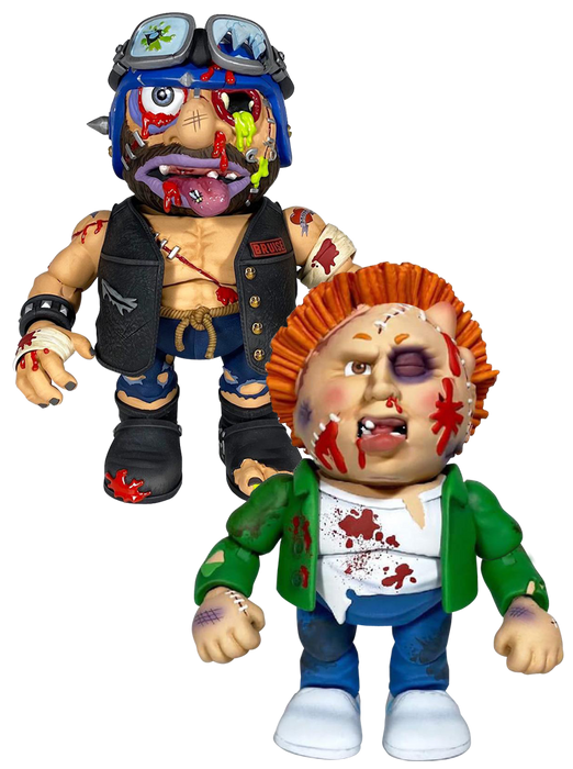 Madballs vs GPK Battle 2-Packs - Mugged Marcus vs Bruise Brother (Badballs Biker Version)