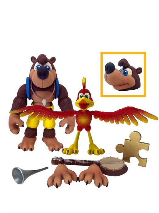 Banjo Kazooie - Banjo + Kazooie 2-Pack — Premium DNA Toys